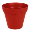 Pot rouge rubis Eda Toscane - Ø 80 x H 66 cm