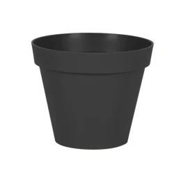 Pot Toscane Gris anthracite Ø.25 x H.20,5 cm