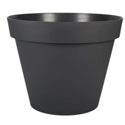 Pot Toscane Gris anthracite Ø.60 x H47 cm