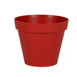 Pot Toscane Rouge rubis Ø.25 x H.20 cm