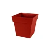 Pot Toscane Rouge rubis L.39x39 x H.39 cm 38 litres
