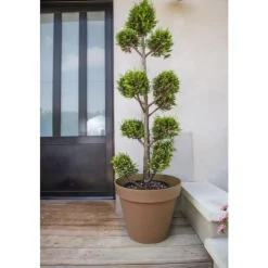 Pot Toscane Taupe Ø.40 x H32 cm