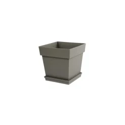 Pot Toscane Taupe L.39x39 x H.39 cm