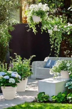 Pot Vibia Campana rond Elho - Ø 20 x 16,8 cm