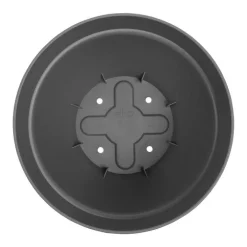 Pot vibia campana rond Elho de 26 L coloris noir Ø 35 x H 29 cm