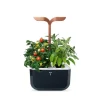 Potager d'intérieur autonome compact Exky® SMART Soft Black - livré avec 2 lingots