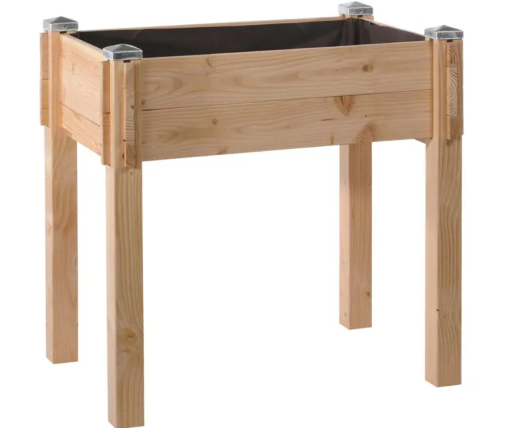 Potager sur pieds avec feutre géotextile botanic® - 90 x 60 x 88 cm