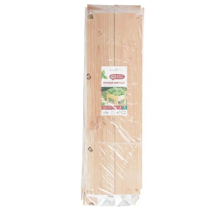 Potager sur pieds avec feutre géotextile botanic® - 90 x 60 x 88 cm