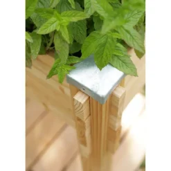 Potager sur pieds avec feutre géotextile botanic® - 90 x 60 x 88 cm