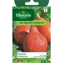 Potiron potimarron Vilmorin - graines à semer