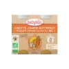 Pots de carotte courge butternut poulet et riz Babybio 2 x 200 g