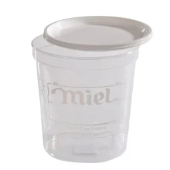 Pots en plastique pour le miel d'une contenance de 1kg - les 25 pots