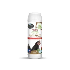 Poudre anti poux pour volailles bio de 250 g