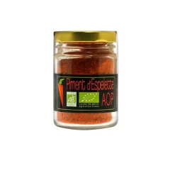 Poudre de piment espelette Accent Bio - 45 g