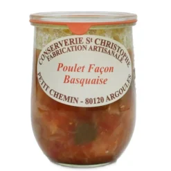 Poulet façon basquaise Conserverie St Christophe - 900 g