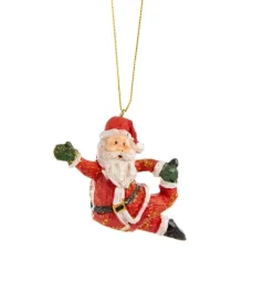 Père Noël Polyester Suspension