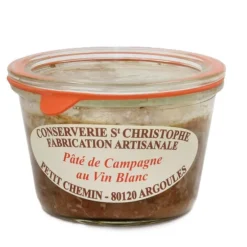 Pâté de campagne au vin blanc Conserverie St Christophe - 270 g