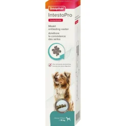 Pâte bien-être intestinale pour le chien coloris blanc IntestoPro Beaphar - 2 x 20 ml