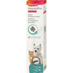 Pâte bien-être intestinale pour le chien et le chat coloris blanc IntestoPro Beaphar – 20 ml