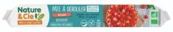 Pâte brisée bio à dérouler surgelée Nature et Compagnie - 260 g