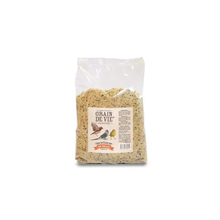 Pâtée élevage fortifiante pour oiseaux Grain de Vie - 1kg