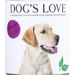 Pâtée naturelle pour chien à l’agneau - boite de 800 g