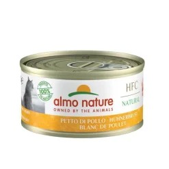 Pâtée pour chat au blanc de poulet HFC Natural Almo Nature - 70 g