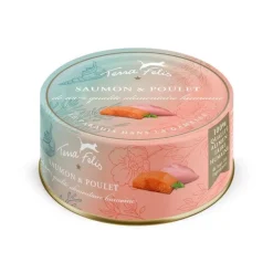Pâtée pour chat au saumon poulet Terra Felis - 80 g