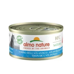 Pâtée pour chat au thon de l'Atlantique avec carottes HFC Natural Almo Nature - 70 g