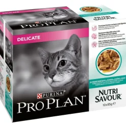 Pâtée pour chat delicate au poisson Pro plan 10 x 85 g