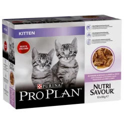 Pâtée pour chat junior à la dinde Pro plan 10 x 85 g