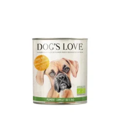 Pâtée pour chien à la dinde bio - boite de 800 g