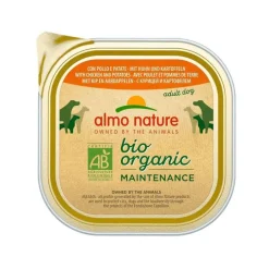 Pâtée pour chien Almo nature® biorganic au poulet avec pommes de terre - 300 g