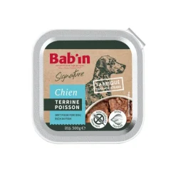 Pâtée pour chien au poisson terrine Bab'in Signature - 300 g