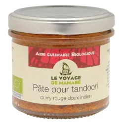 Pâte pour tandoori bio - pot de 105 g