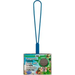 Épuisette premium noire en maille fine de nylon 35 x 12 cm