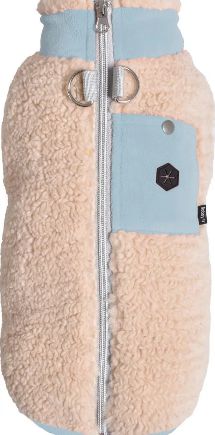 Pull pour chien coloris bleu Bobby Alpaga - Taille 45L