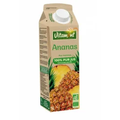 Pur jus d’ananas bio - 1 L