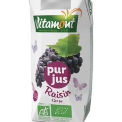 Pur jus de raisin bio - brique de 20 cl