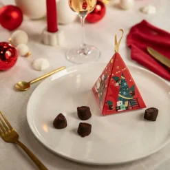 Pyramide de truffes natures Mathez - 35 g