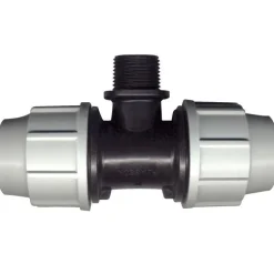 Raccord de compression avec té fileté Plasson 20 x 27 x Ø 25 mm