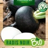 Radis Noir Gros Rond d'hiver Bio Vilmorin - graines à semer