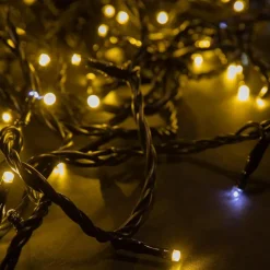Rallonge de guirlande blanc chaud sur secteur - 10 m