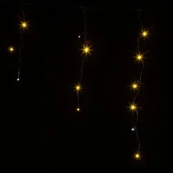 Rallonge pour stalactite lumineux LED à lumière fixe blanc sur secteur - 60 cm