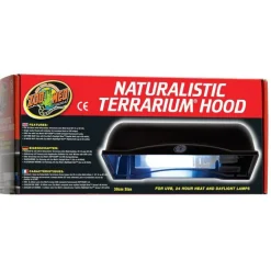 Rampe d'éclairage pour terrarium LF 50E coloris noir Zoomed – 1 x 60 W