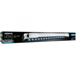 Rampe LED aquarium d'eau de mer Leddy Slim Marine 2.0 Day & Night | Blanc 36 W 10000 K - AQUAEL