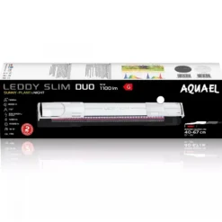 Rampe LED aquarium eau douce, blanc 16W, AQUAEL, Leddy Slim Duo Sunny & Plant 2.0 - Day & Night