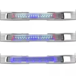 Rampe LED aquarium eau douce, blanc 16W, AQUAEL, Leddy Slim Duo Sunny & Plant 2.0 - Day & Night