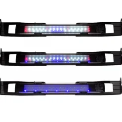 Rampe LED aquarium eau douce, duo Sunny & Plant, noir - AQUAEL Leddy Slim 2.0, 16 W