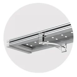 Rampe LED d'aquarium eau douce, 44W 7300K, SUPERFISH - modèle Scaper LED 112